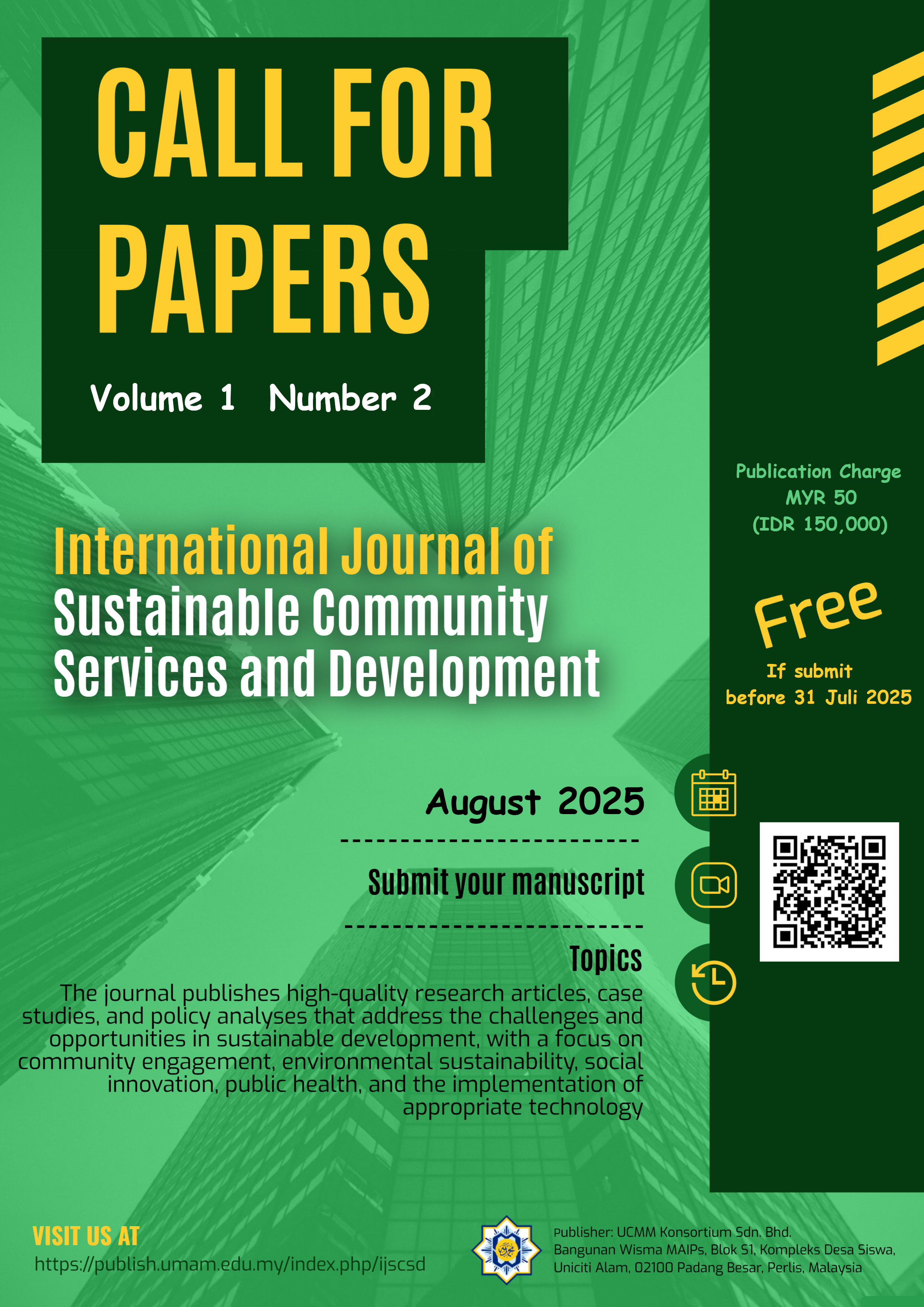 Call Paper Vol 1 No 2 August 2025